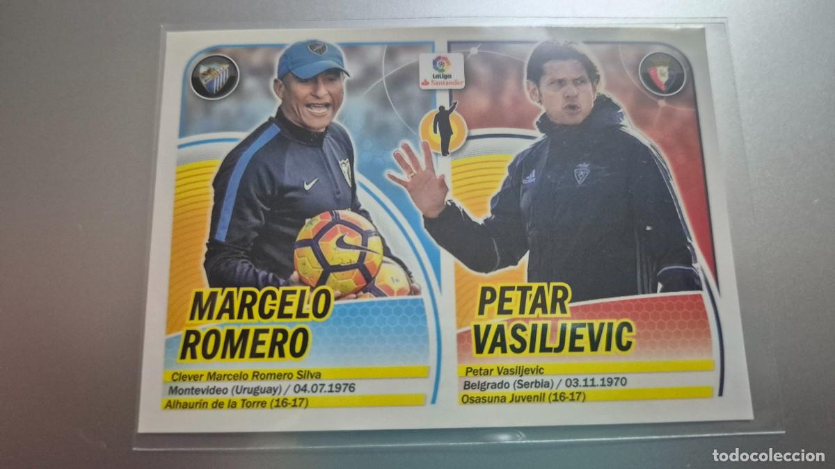 Cromos de F&uacute;tbol: LIGA EDICIONES ESTE 2016 2017 MERCADO DE INVIERNO + ACTUALIZACION N&ordm; 41 ENTRENADORES
