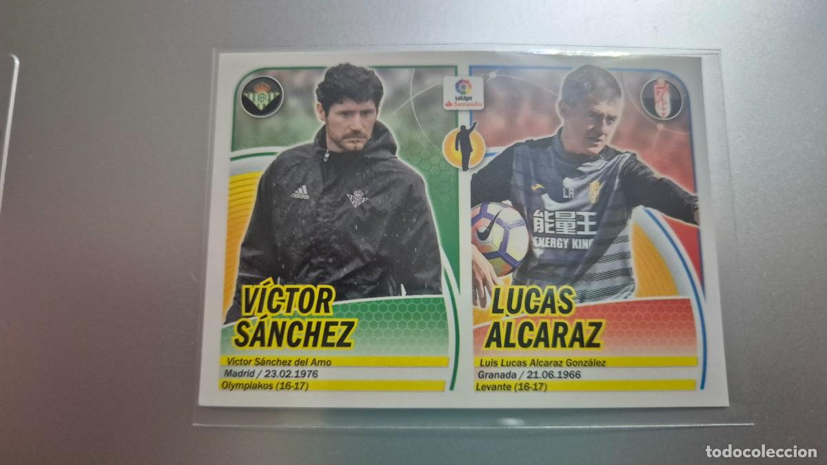Cromos de F&uacute;tbol: LIGA EDICIONES ESTE 2016 2017 MERCADO DE INVIERNO + ACTUALIZACION N&ordm; 40 ENTRENADORES