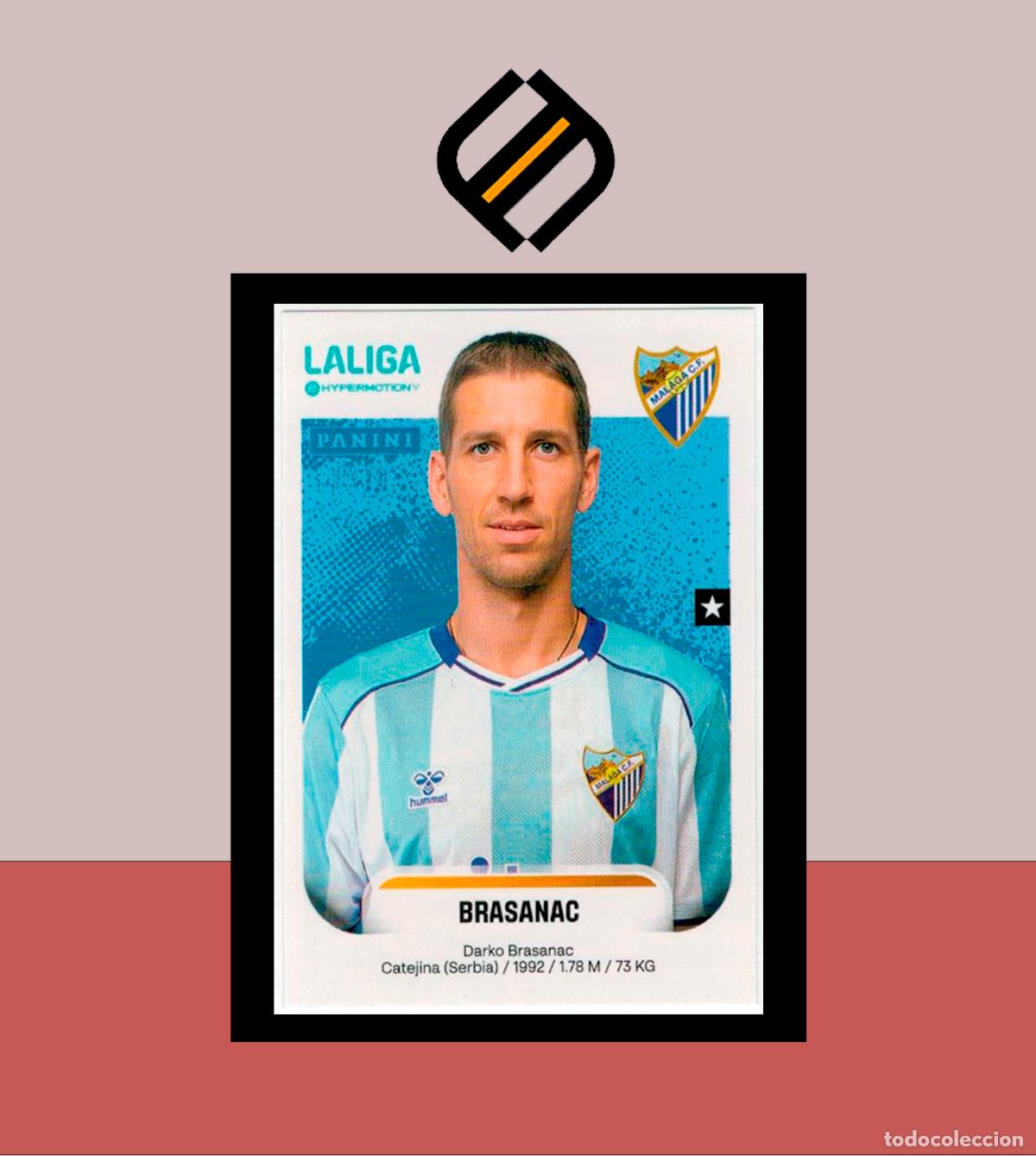 Fu&szlig;ball-Sticker: LIGA ESTE 2025 2026 25 26 PANINI N&ordm; 296A BRASANAC STICKER M&Aacute;LAGA SEGUNDA DIVISI&Oacute;N HYPERMOTION