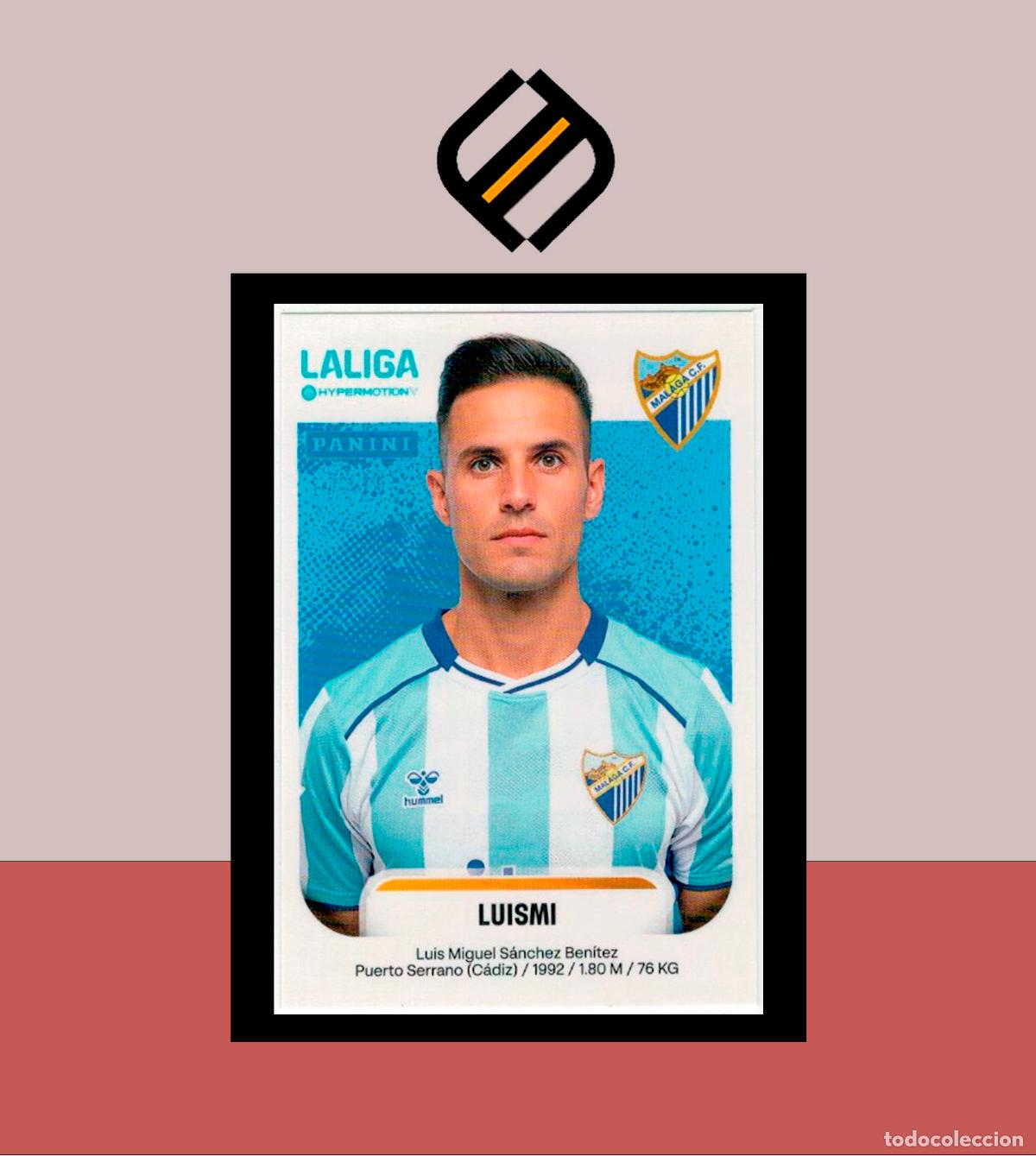 Fu&szlig;ball-Sticker: LIGA ESTE 2025 2026 25 26 PANINI N&ordm; 297 LUISMI STICKER M&Aacute;LAGA SEGUNDA DIVISI&Oacute;N HYPERMOTION