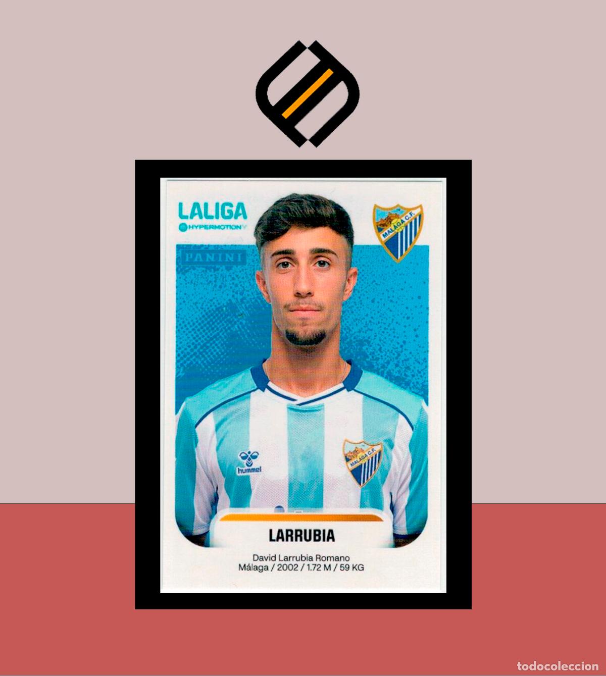 Figurine di Calcio: LIGA ESTE 2025 2026 25 26 PANINI N&ordm; 301 LARRUBIA STICKER M&Aacute;LAGA SEGUNDA DIVISI&Oacute;N HYPERMOTION