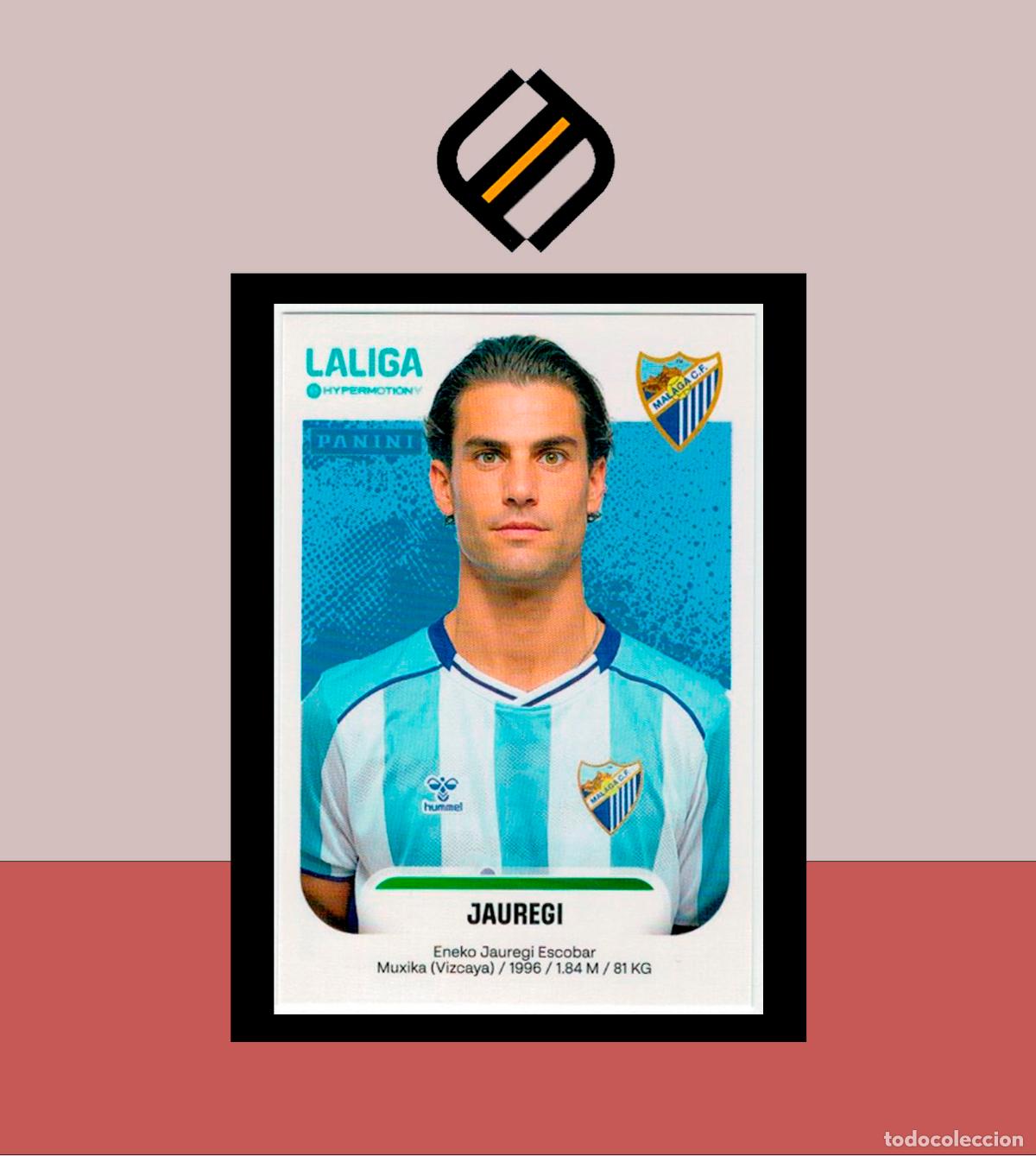Fu&szlig;ball-Sticker: LIGA ESTE 2025 2026 25 26 PANINI N&ordm; 302B JAUREGI STICKER M&Aacute;LAGA SEGUNDA DIVISI&Oacute;N HYPERMOTION