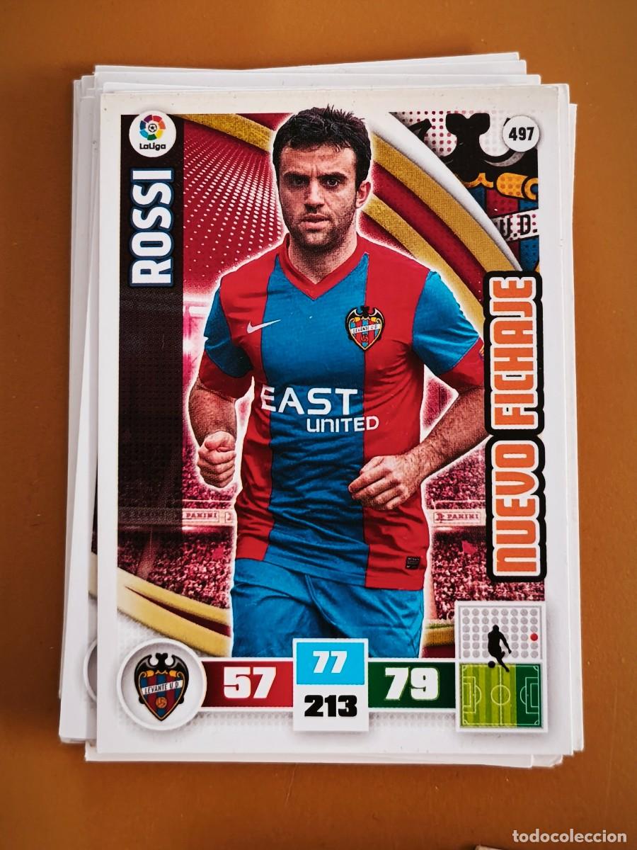 Cromos de Futebol: rossi, adrenalyn 2015 16 nuevo fichaje