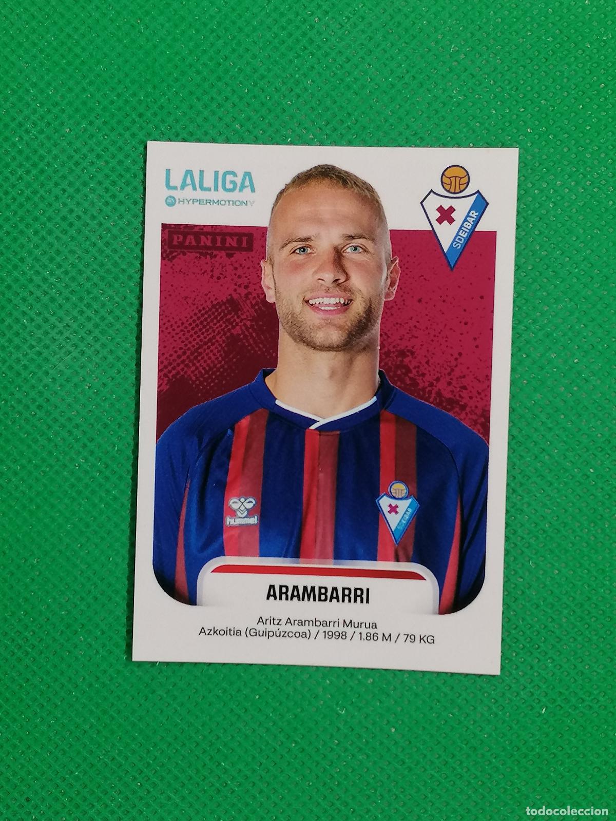 Fu&szlig;ball-Sticker: 199 ARAMBARRI EIBAR ⚽ PANINI LIGA HYPERMOTION 25 26 2025 2026 ⚽