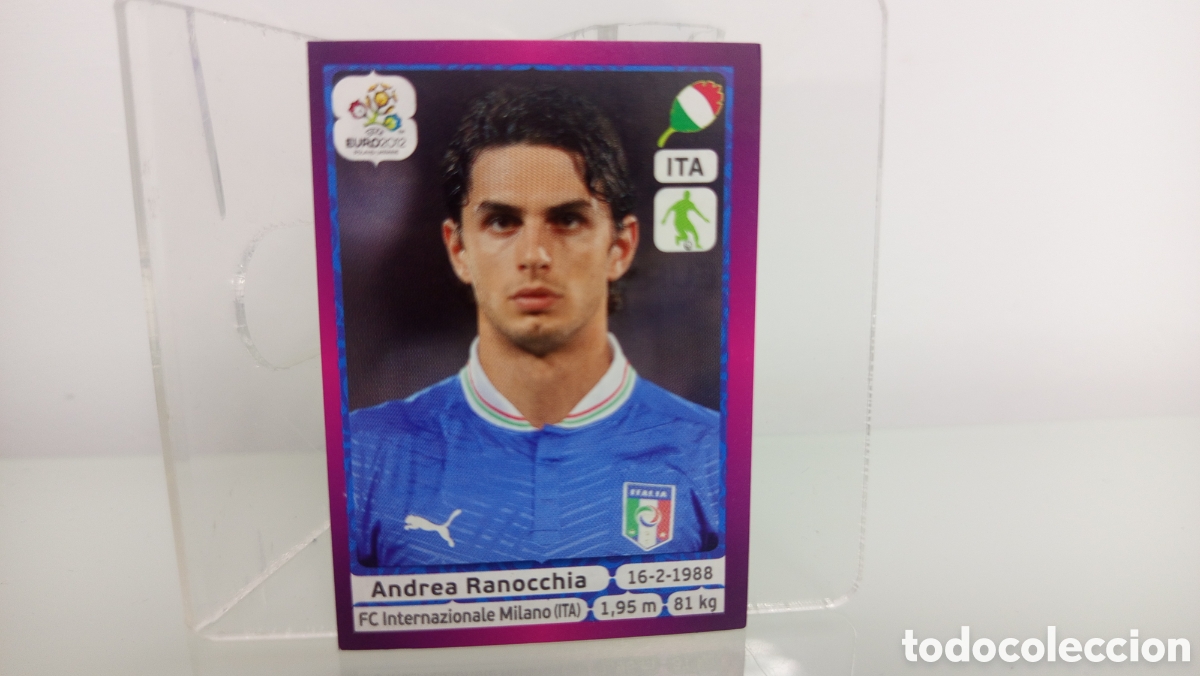 Cromos de F&uacute;tbol: ❇️ CROMO STICKER ⚽ RANOCCHIA ITALIA EUROCOPA EURO 2012 POLONIA UCRANIA SIN PEGAR ❇️