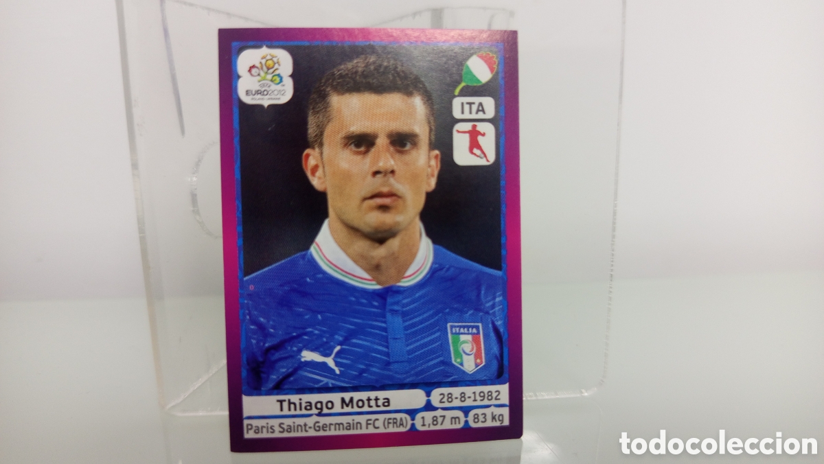 Cromos de F&uacute;tbol: ❇️ CROMO STICKER ⚽ THIAGO MOTTA ITALIA EUROCOPA EURO 2012 POLONIA UCRANIA SIN PEGAR ❇️