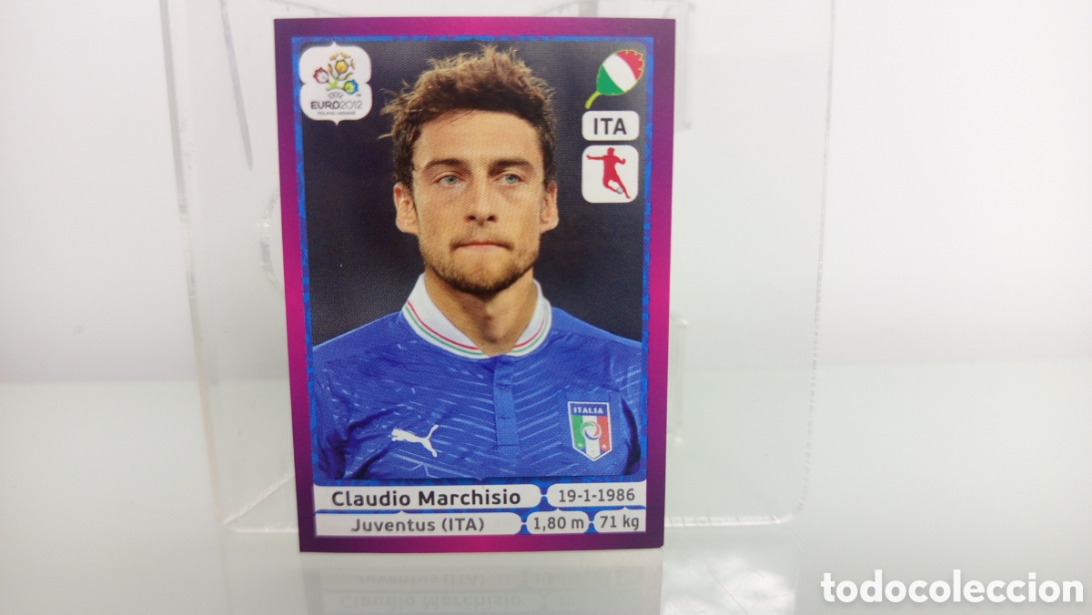 Cromos de F&uacute;tbol: ❇️ CROMO STICKER ⚽ MARCHISIO ITALIA EUROCOPA EURO 2012 POLONIA UCRANIA SIN PEGAR ❇️