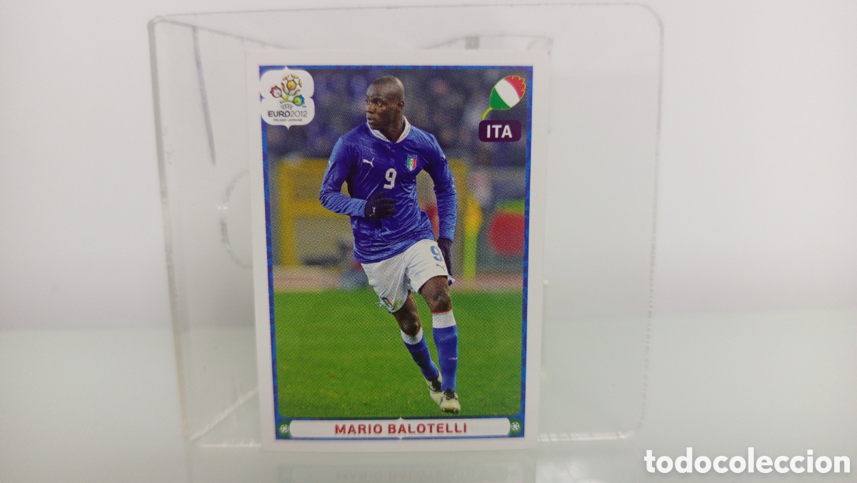 Cromos de F&uacute;tbol: ❇️ CROMO STICKER ⚽ BALOTELLI ITALIA EUROCOPA EURO 2012 POLONIA UCRANIA SIN PEGAR ❇️