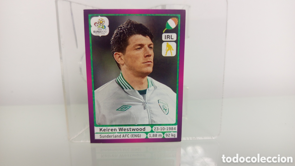 Cromos de F&uacute;tbol: ❇️ CROMO STICKER ⚽ WESTWOOD IRLANDA EUROCOPA EURO 2012 POLONIA UCRANIA SIN PEGAR ❇️