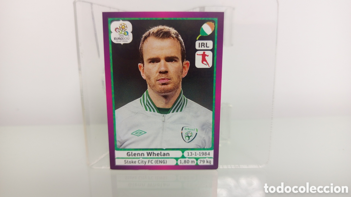 Cromos de F&uacute;tbol: ❇️ CROMO STICKER ⚽ WHELAN IRLANDA EUROCOPA EURO 2012 POLONIA UCRANIA SIN PEGAR ❇️