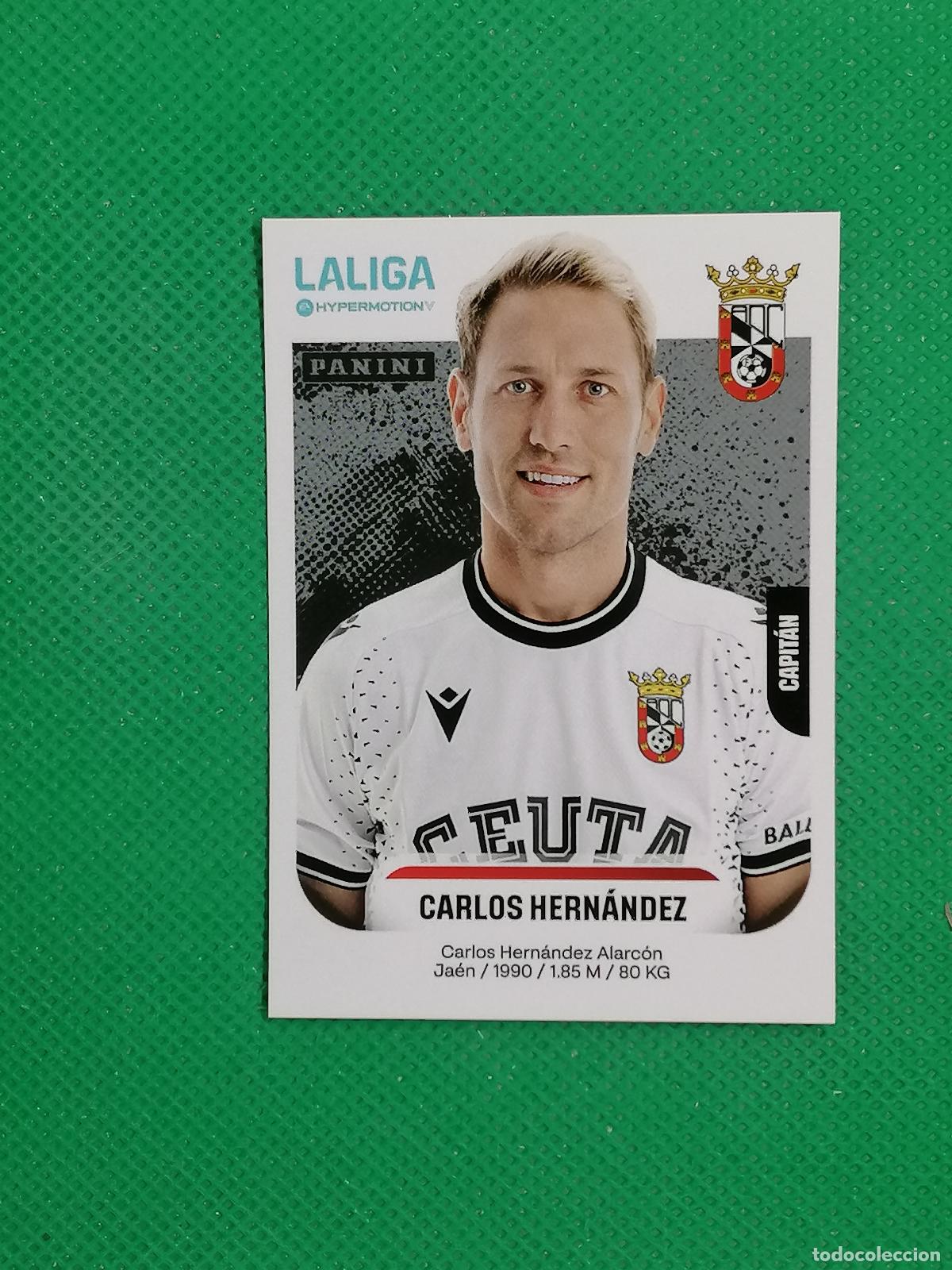 Cromos de F&uacute;tbol: 121 CARLOS HERNANDEZ CEUTA ⚽ PANINI LIGA HYPERMOTION 25 26 2025 2026 ⚽