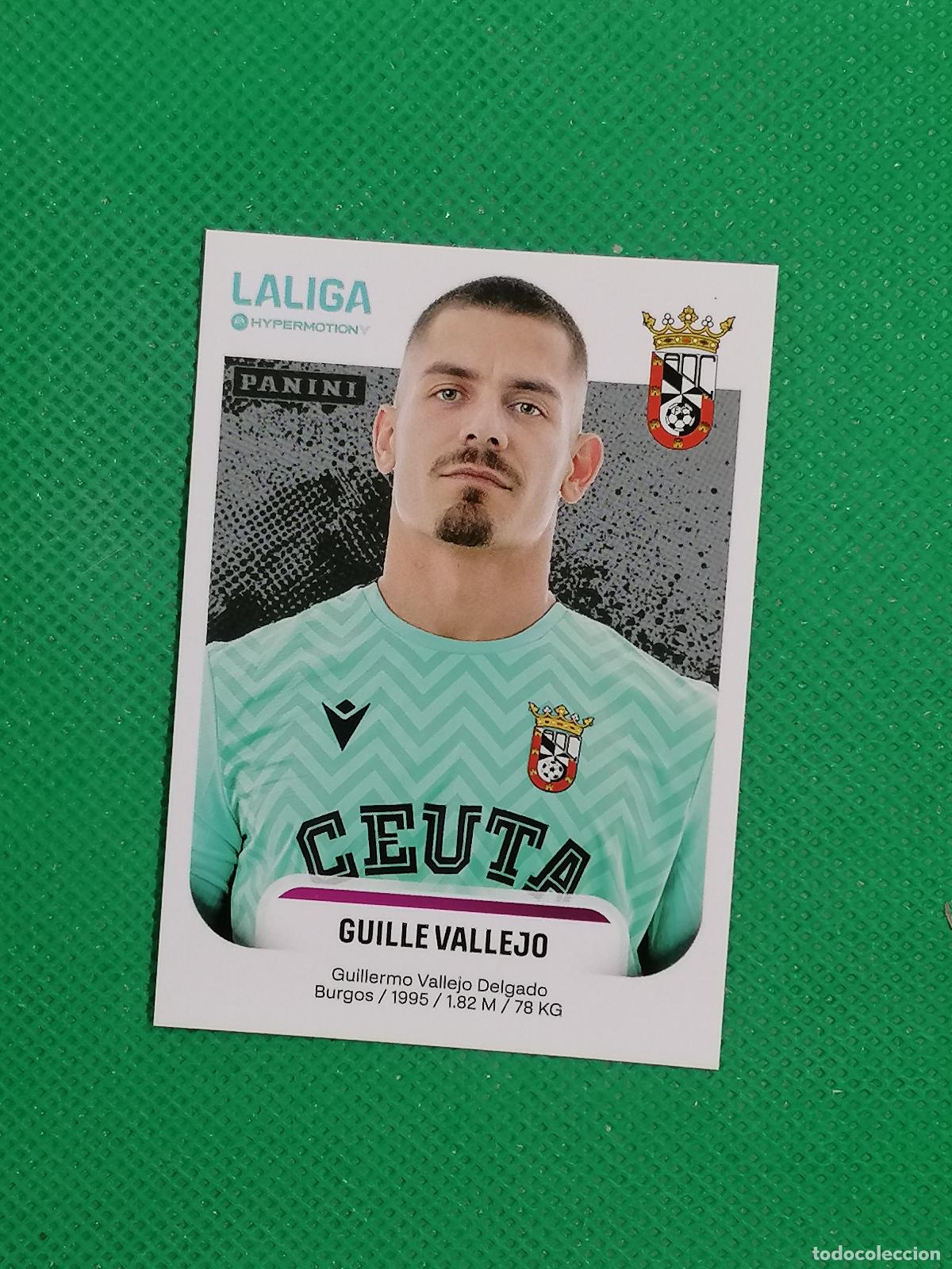 Cromos de F&uacute;tbol: 118 GUILLE VALLEJO CEUTA ⚽ PANINI LIGA HYPERMOTION 25 26 2025 2026 ⚽