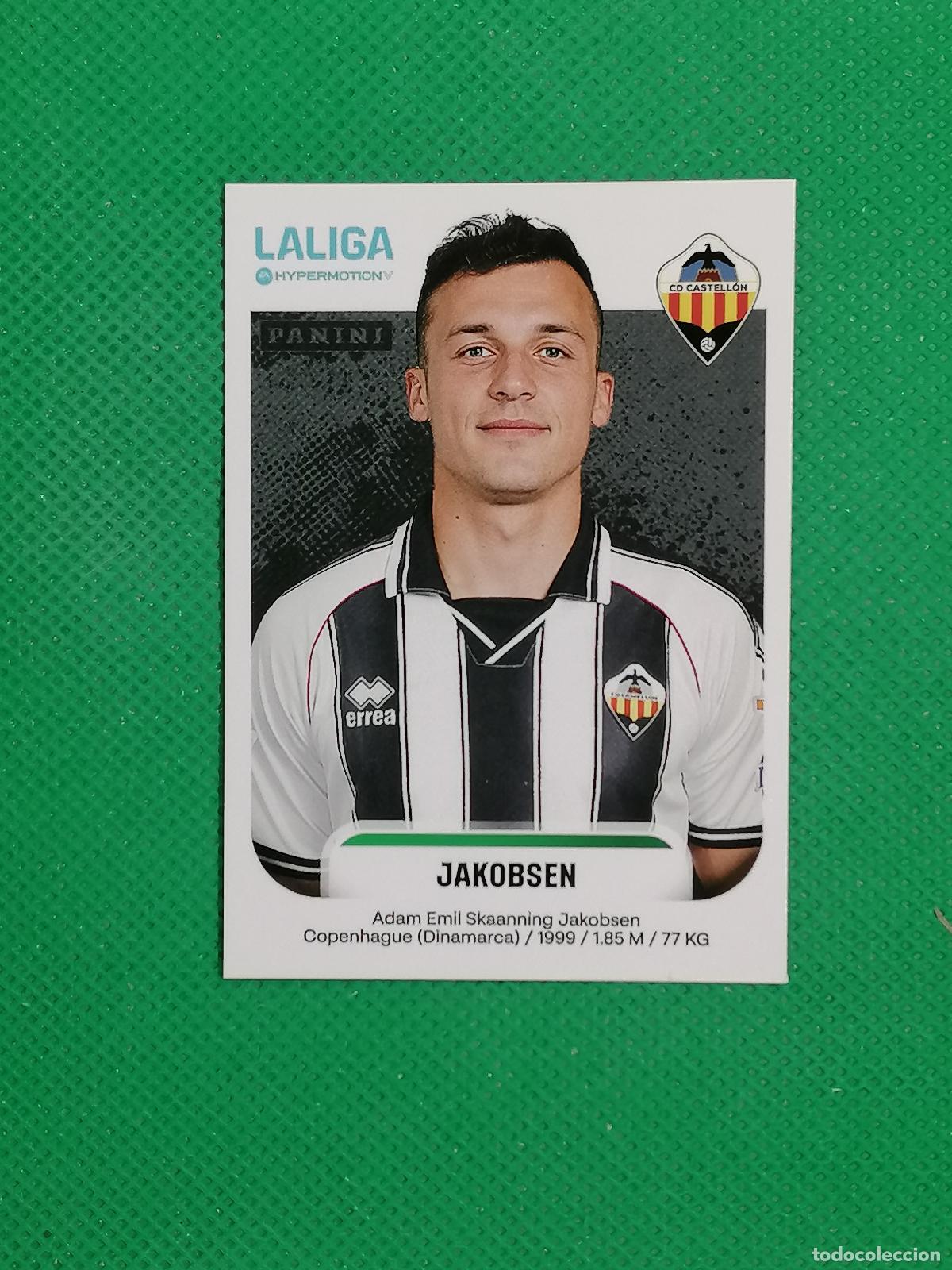 Cromos de F&uacute;tbol: 115 A 115A JAKOBSEN CASTELLON ⚽ PANINI LIGA HYPERMOTION 25 26 2025 2026 ⚽