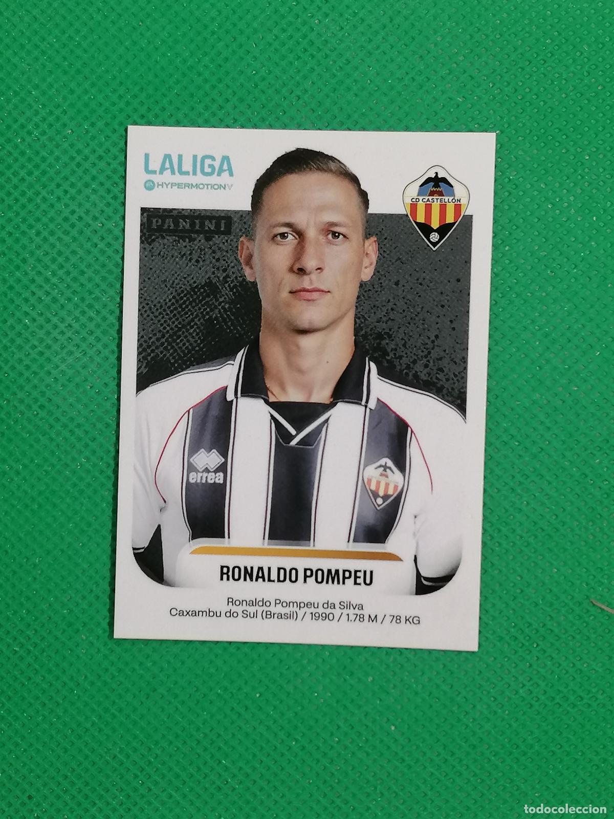 Figurine di Calcio: 107 B 107B RONALDO POMPEU CASTELLON ⚽ PANINI LIGA HYPERMOTION 25 26 2025 2026 ⚽
