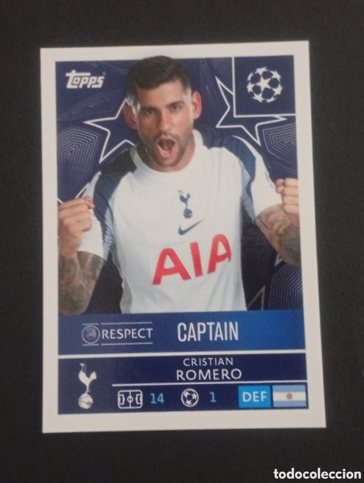 Figurine di Calcio: 439 ROMERO LEICESTER TOPPS UEFA CHAMPIONS LEAGUE STICKERS CROMOS 2025 2026 25 26