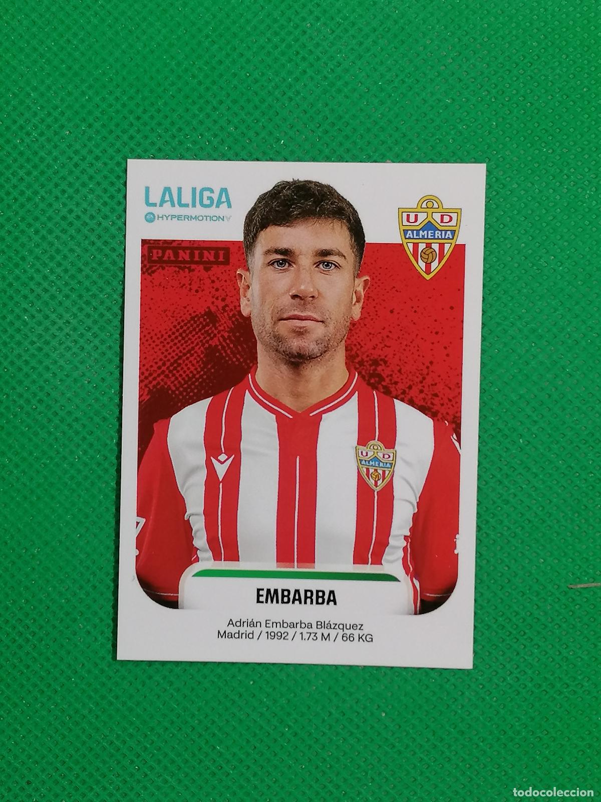 Fu&szlig;ball-Sticker: 37 EMBARBA ALMERIA ⚽ PANINI LIGA HYPERMOTION 25 26 2025 2026 ⚽