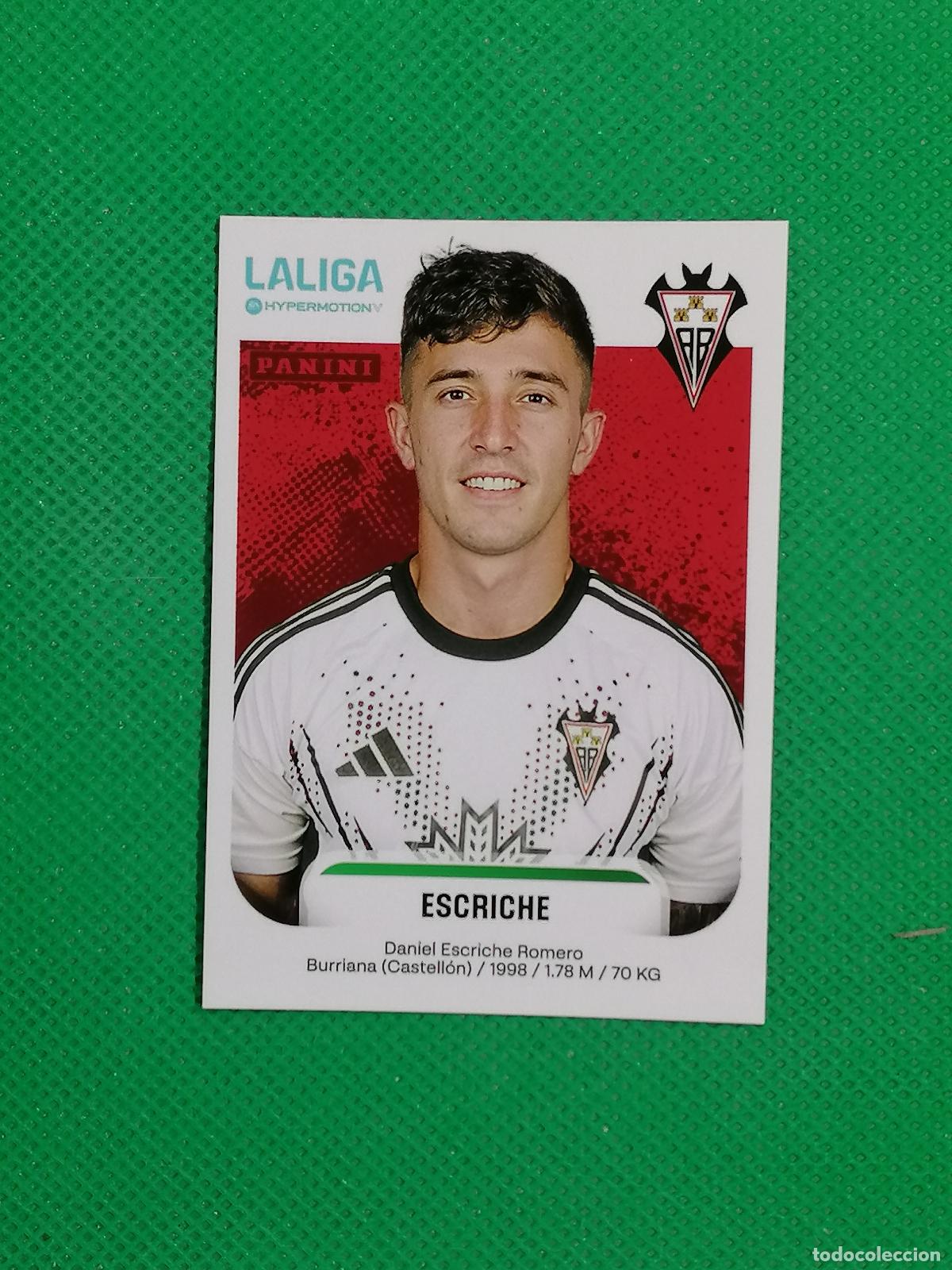 Cromos de f&uacute;tbol: 18 A 18A ESCRICHE ALBACETE ⚽ PANINI LIGA HYPERMOTION 25 26 2025 2026 ⚽