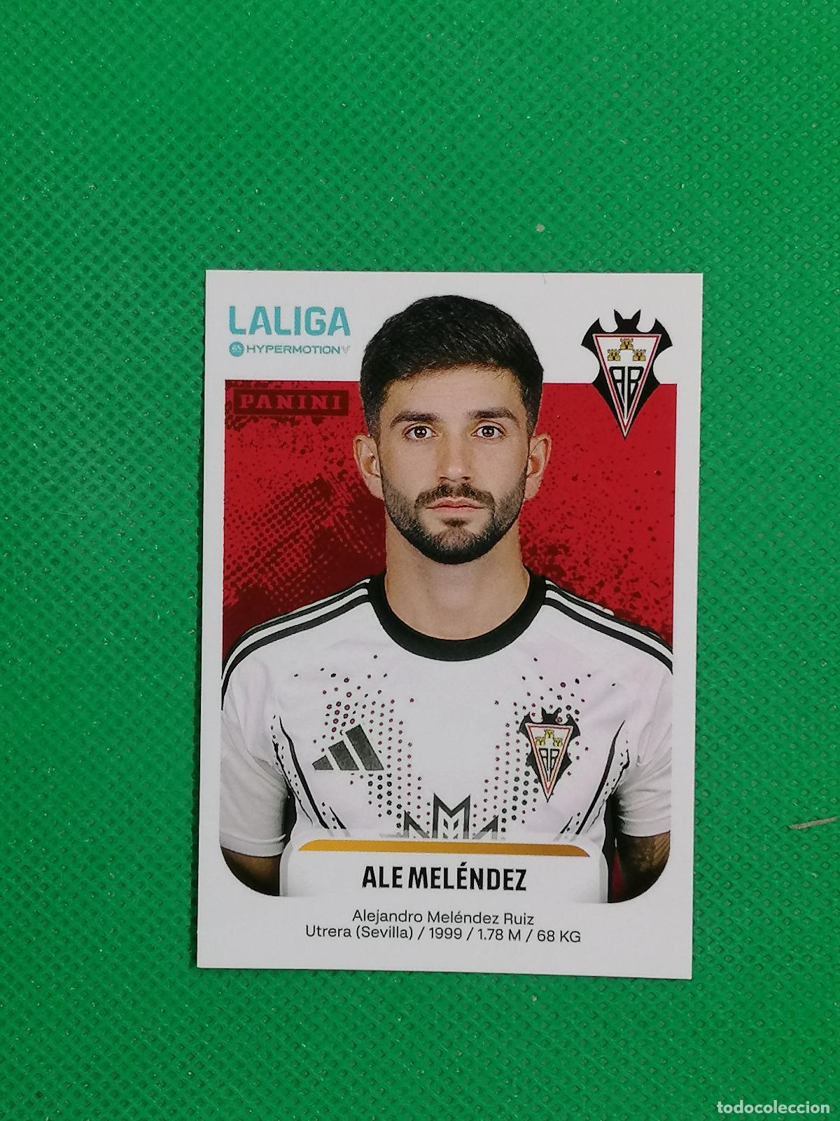 Figurine di Calcio: 13 ALE MELENDEZ ALBACETE ⚽ PANINI LIGA HYPERMOTION 25 26 2025 2026 ⚽