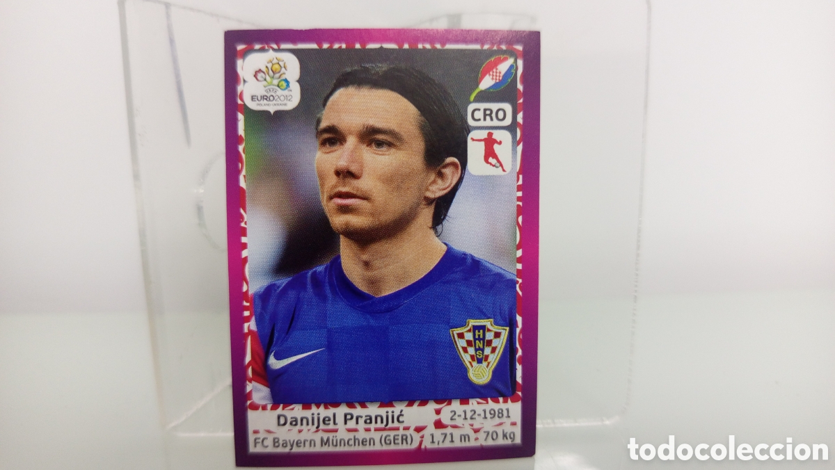 Cromos de F&uacute;tbol: ❇️ CROMO STICKER ⚽ PRANJIC CROACIA EUROCOPA EURO 2012 POLONIA UCRANIA SIN PEGAR ❇️