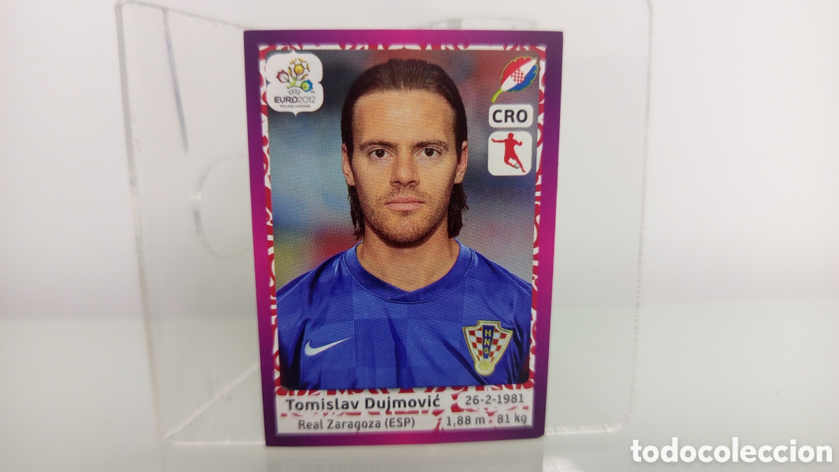 Cromos de F&uacute;tbol: ❇️ CROMO STICKER ⚽ DRUJMOVIC CROACIA EUROCOPA EURO 2012 POLONIA UCRANIA SIN PEGAR ❇️