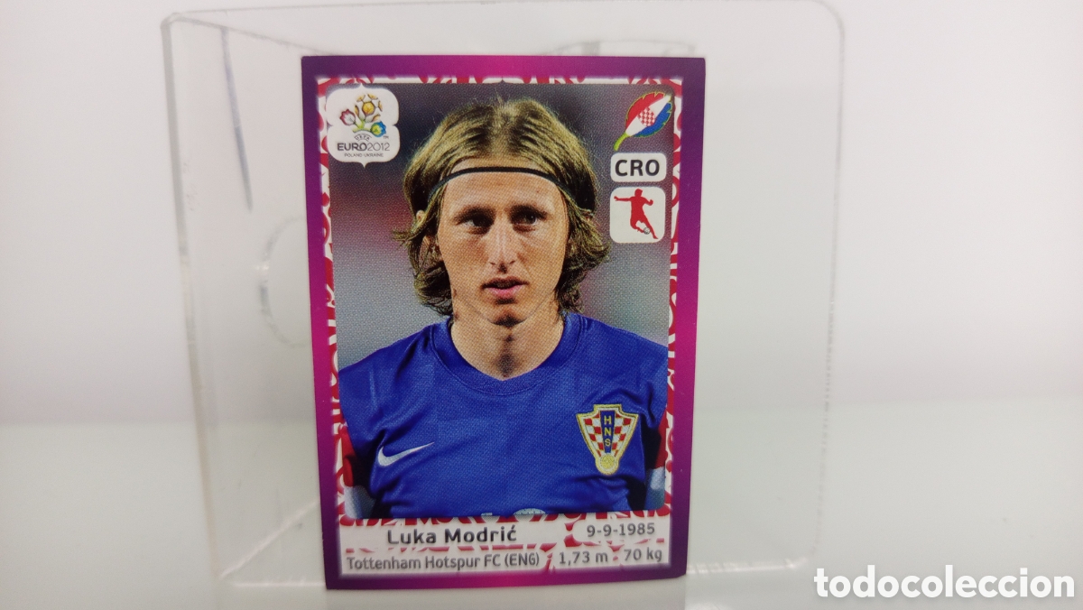 Cromos de F&uacute;tbol: ❇️ CROMO STICKER ⚽ MODRIC CROACIA EUROCOPA EURO 2012 POLONIA UCRANIA SIN PEGAR ❇️