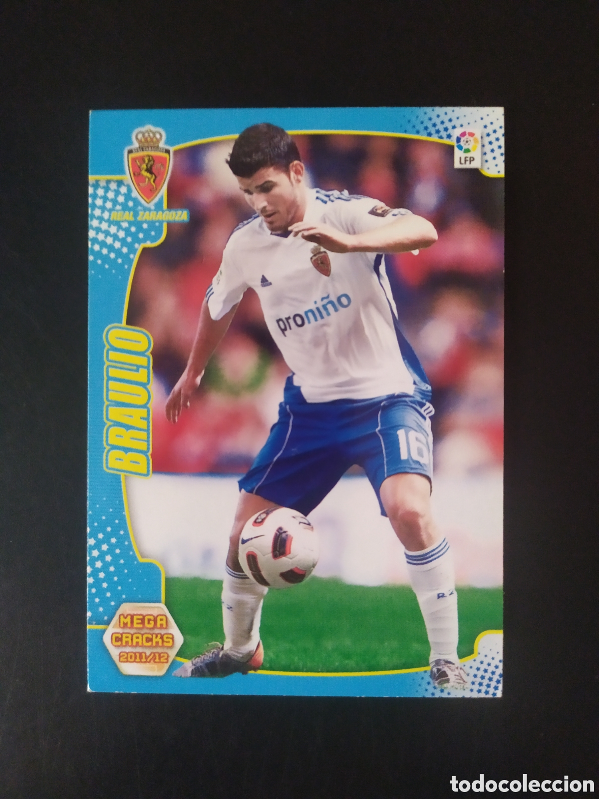 Cromos de F&uacute;tbol: Megacracks 2011 2012 11 12 panini Braulio n&ordm; 360 Real Zaragoza