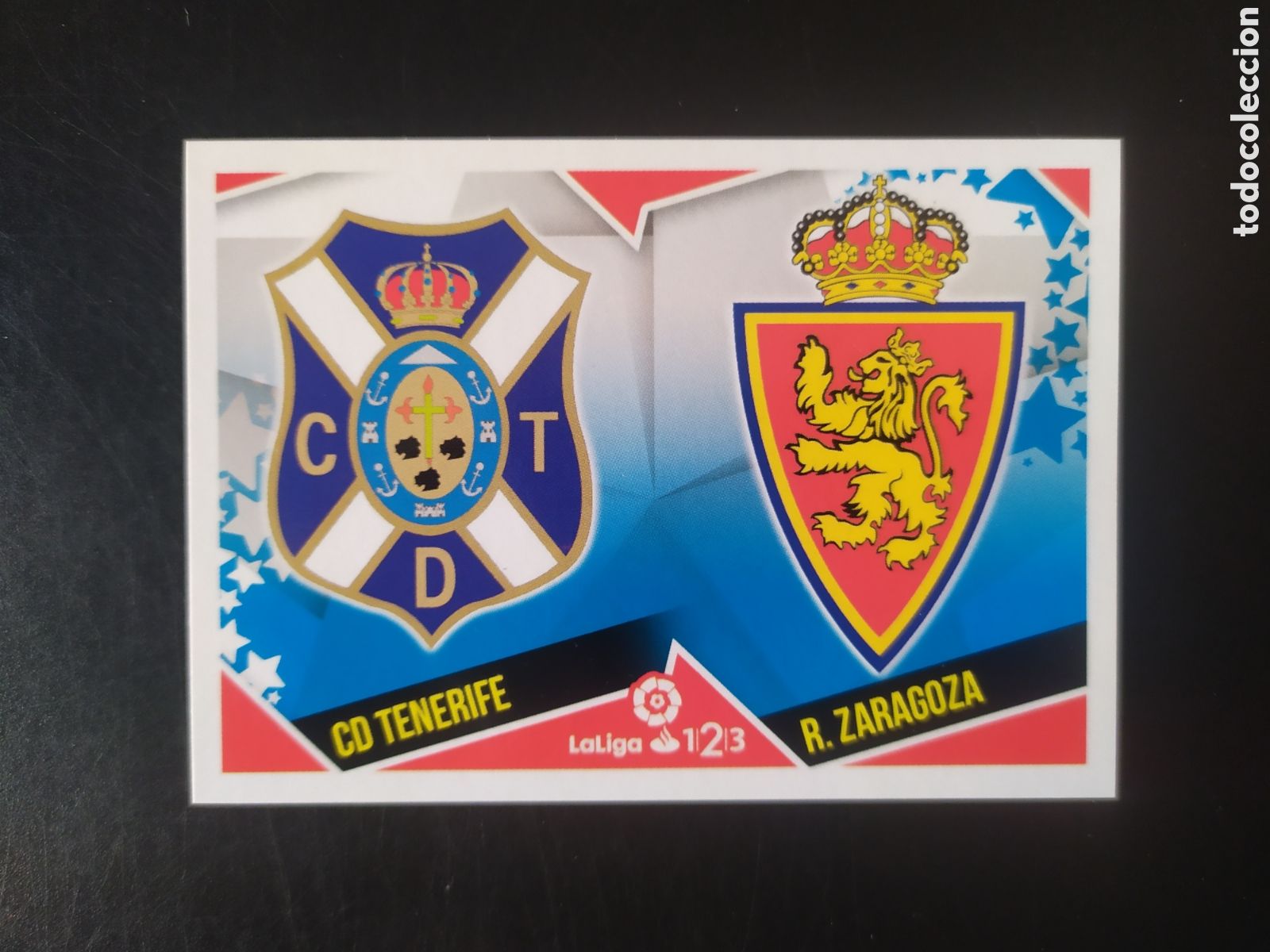 Cromos de Futebol: Liga este 2018 2019 18 19 panini escudos Liga 1/2/3 n&deg; 11 Tenerife Real Zaragoza