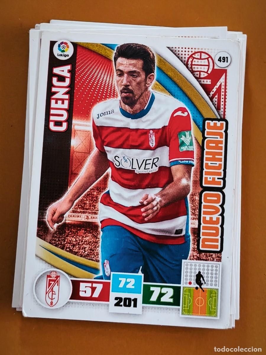 Fu&szlig;ball-Sticker: cuenca, adrenalyn 2015 16 nuevo fichaje