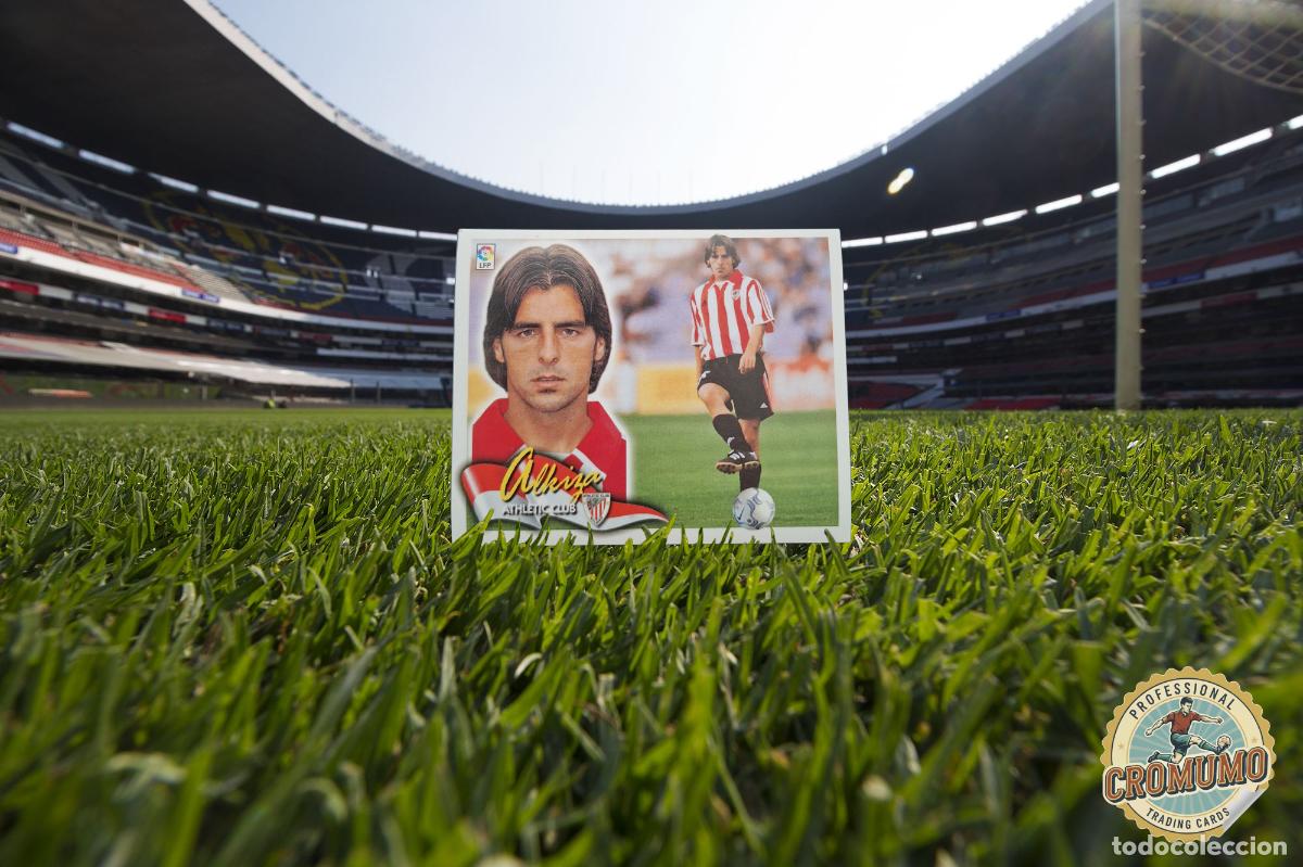 Fu&szlig;ball-Sticker: Alkiza - Athletic de Bilbao - 2000 2001 00 01 - Cromo Ediciones Este - Nunca Pegado