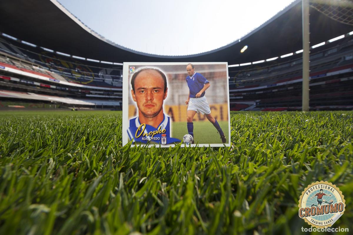 Cromos de Futebol: Onopko - Oviedo - 2000 2001 00 01 - Cromo Ediciones Este - Nunca Pegado