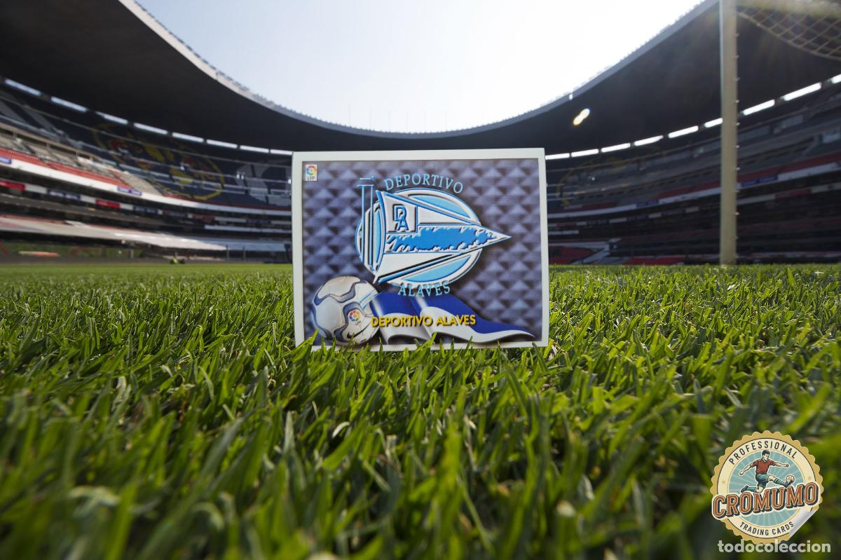 Figurine di Calcio: Escudo Alaves - Alaves - 2000 2001 00 01 - Cromo Ediciones Este - Nunca Pegado
