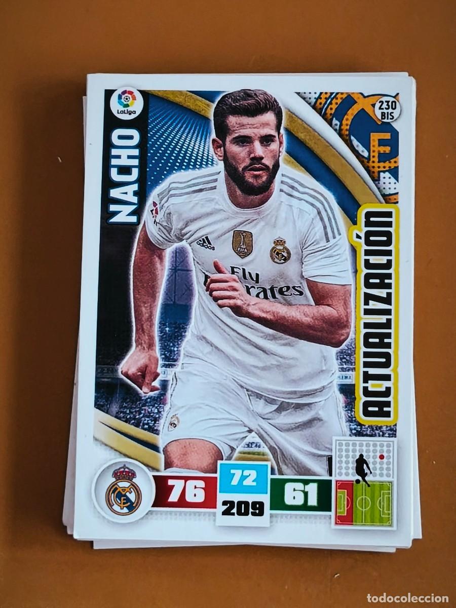 Fu&szlig;ball-Sticker: nacho, adrenalyn 2015 16 actualizacion