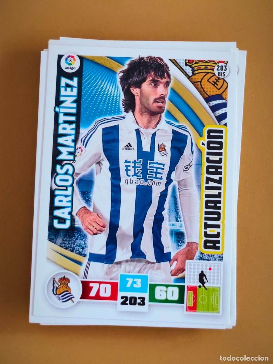Fu&szlig;ball-Sticker: carlos martinez, adrenalyn 2015 16 actualizacion