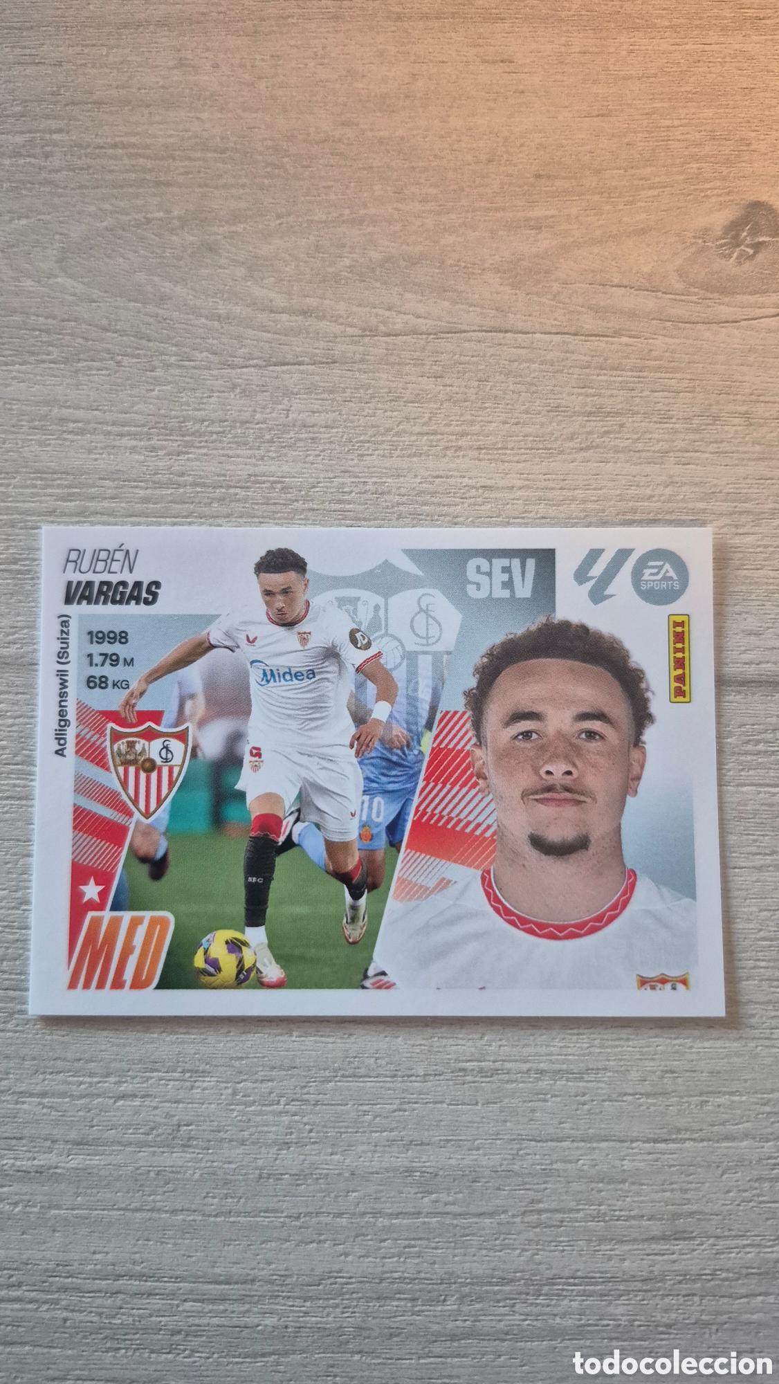 Figurine di Calcio: N&deg;14 Sevilla Vargas Liga Este 25/26