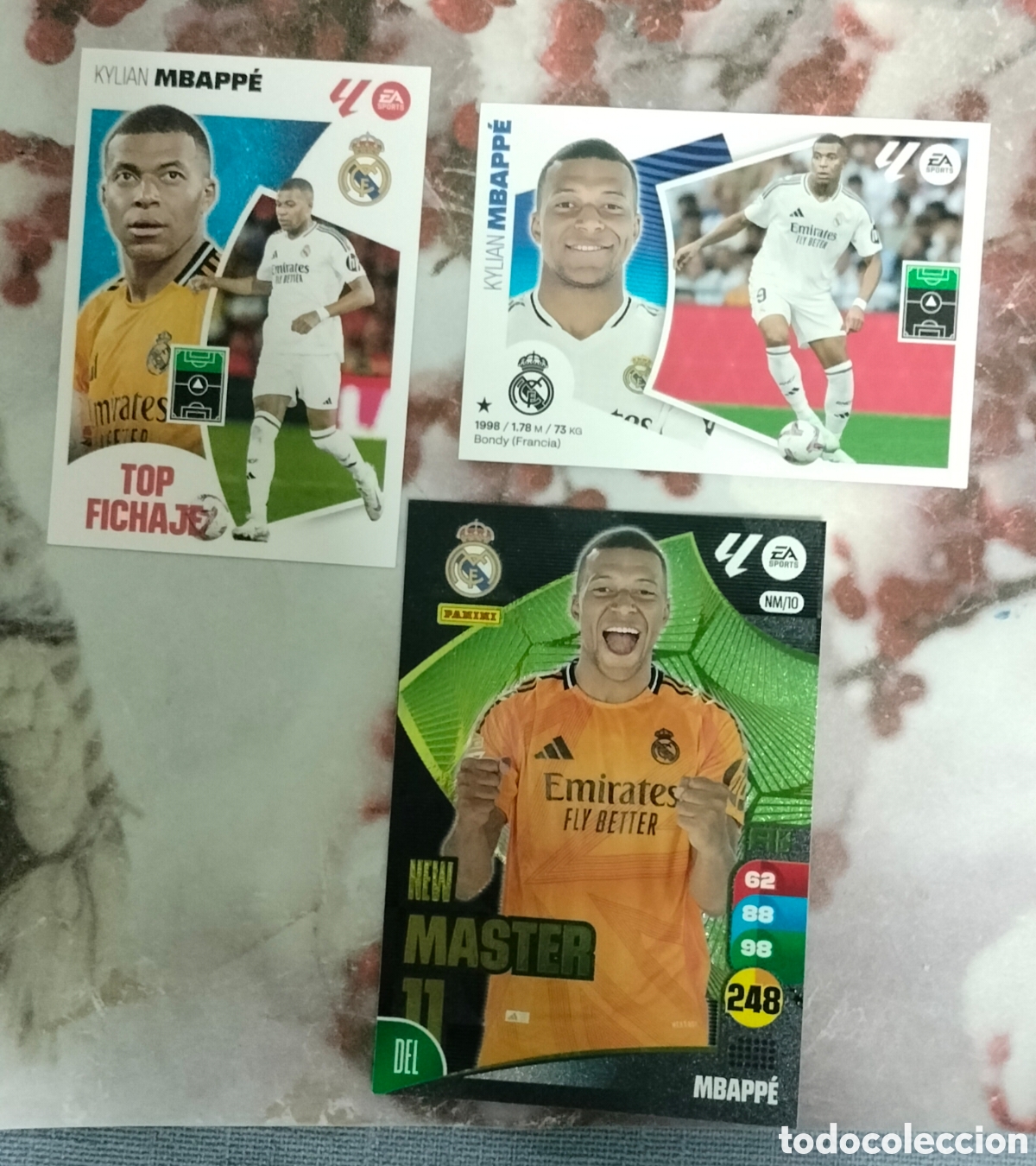 Cromos de F&uacute;tbol: MBAPPE Adrenalin y liga este 2023/24