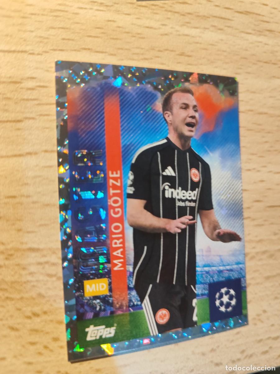 Cartes &agrave; collectionner de Football: 174 CHAMPIONS LEAGUE 25 26 MARIO GOTZE EINTRACHT FRANKFURT MASTER STICKERS TOPPS 2025 2026