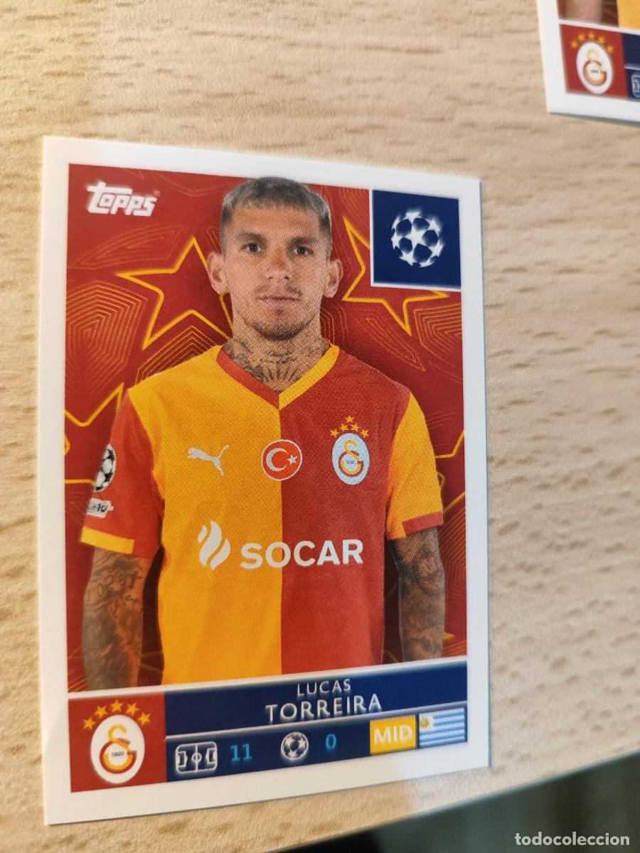 Cartes &agrave; collectionner de Football: 233 CHAMPIONS LEAGUE 25 26 LUCAS TORREIRA GALATASARAY S.K. STICKERS TOPPS 2025 2026