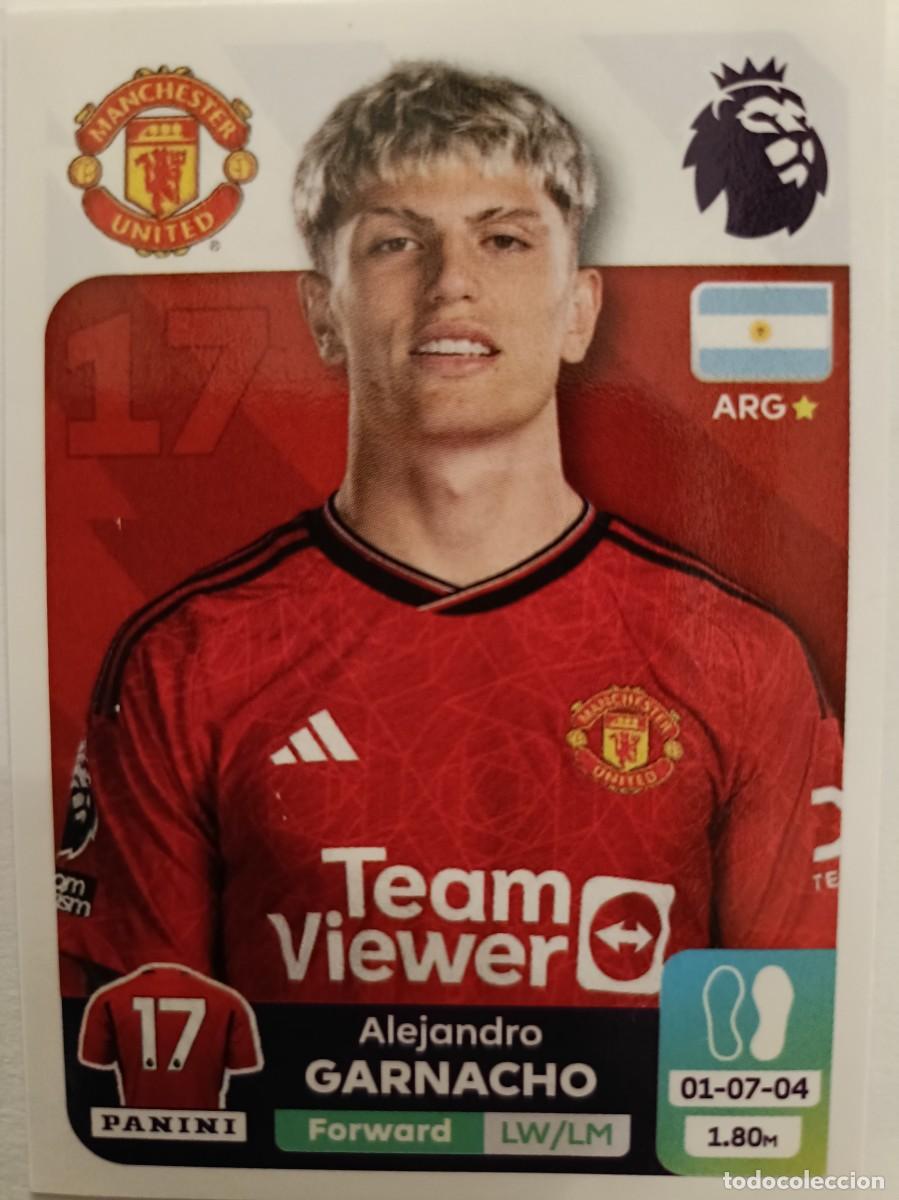 Cromos de f&uacute;tbol: #453 ALEJANDRO GARNACHO MANCHESTER UNITED PREMIER LEAGUE 23/24 STICKER PANINI