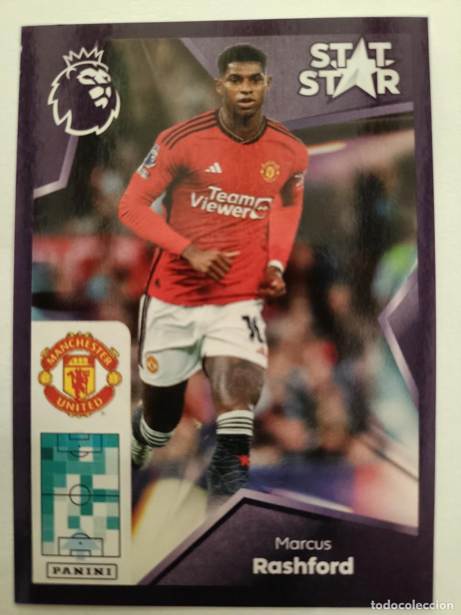 Fu&szlig;ball-Sticker: #462 MARCUS RASHFORD STAT STAR MANCHESTER UNITED PREMIER LEAGUE 23/24 STICKER PANINI