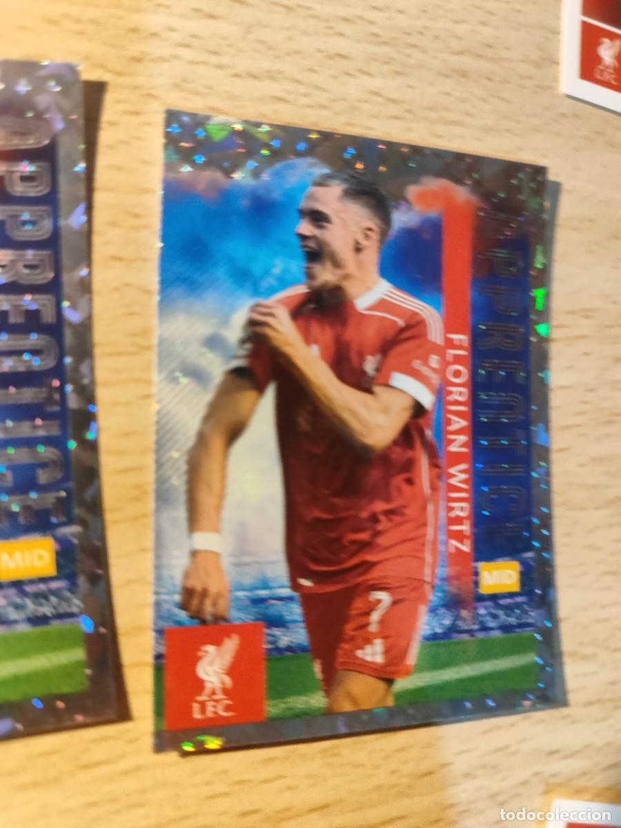 Cromos de Futebol: 259 CHAMPIONS LEAGUE 25 26 FLORIAN WIRTZ LIVERPOOL FC APRENDICE STICKERS TOPPS 2025 2026