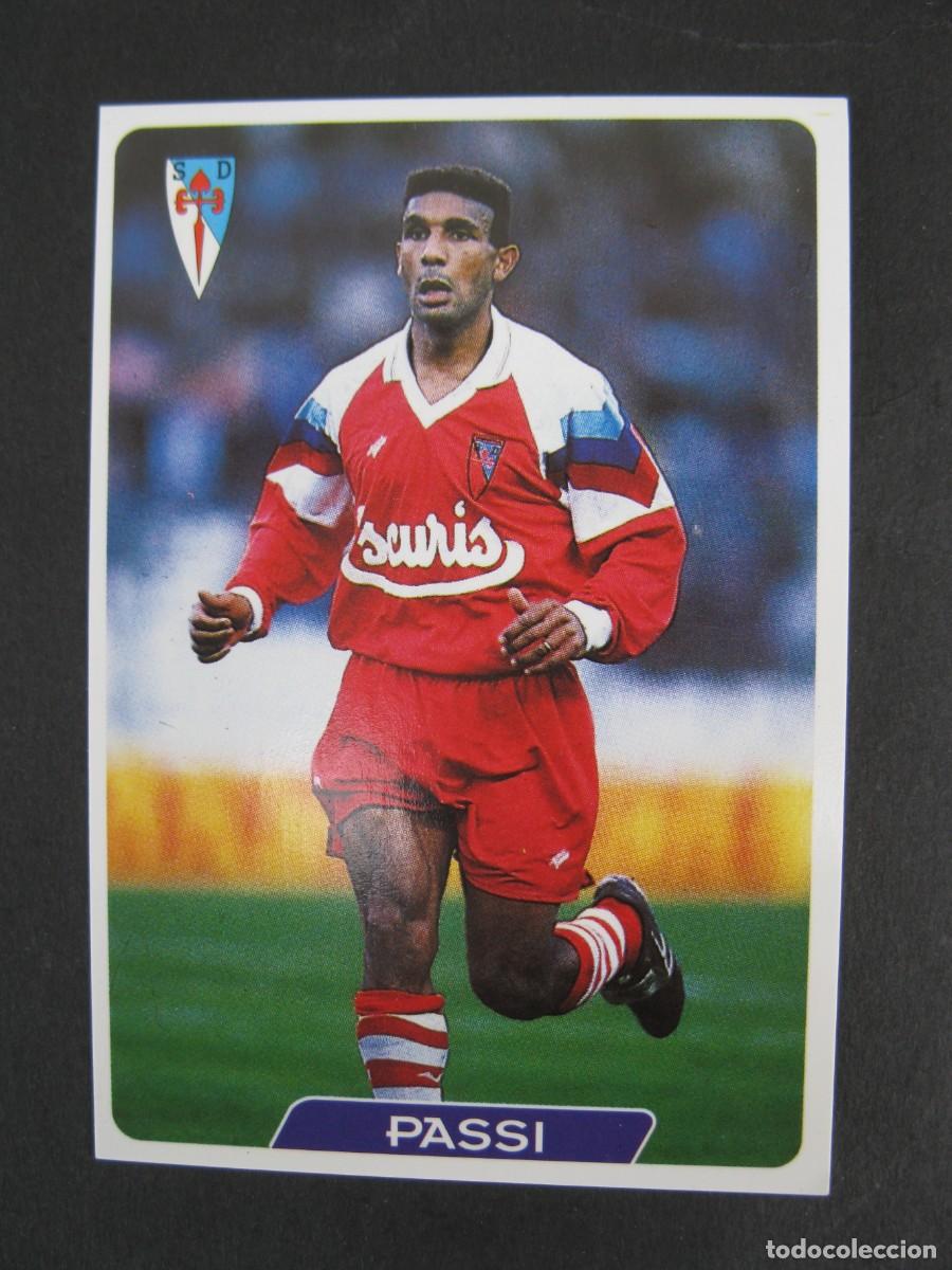 Figurine di Calcio: PASSI (S.D. COMPOSTELA) - CARD N&ordm; 280 - LAS FICHAS DE LA LIGA 95-96 - MUNDICROMO.
