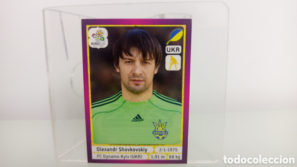 Cromos de F&uacute;tbol: ❇️ CROMO STICKER ⚽ SHOVKOVSKIY UCRANIA EUROCOPA EURO 2012 POLONIA UCRANIA SIN PEGAR ❇️