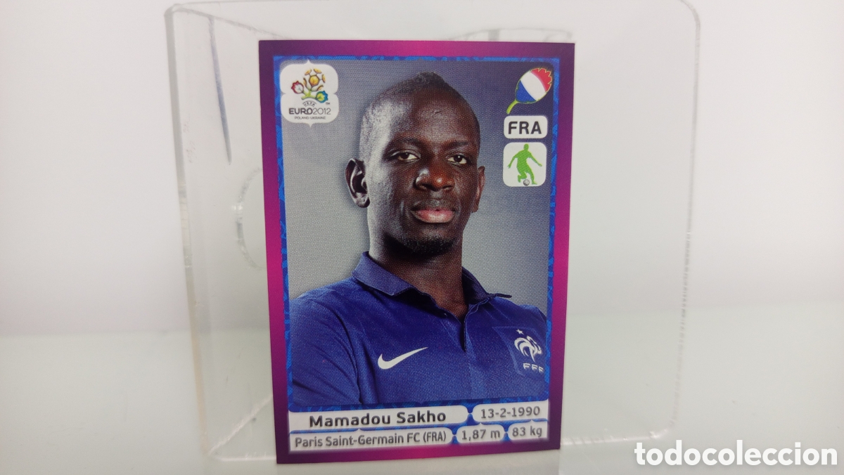 Cromos de F&uacute;tbol: ❇️ CROMO STICKER ⚽ SAKHO FRANCIA EUROCOPA EURO 2012 POLONIA UCRANIA SIN PEGAR ❇️