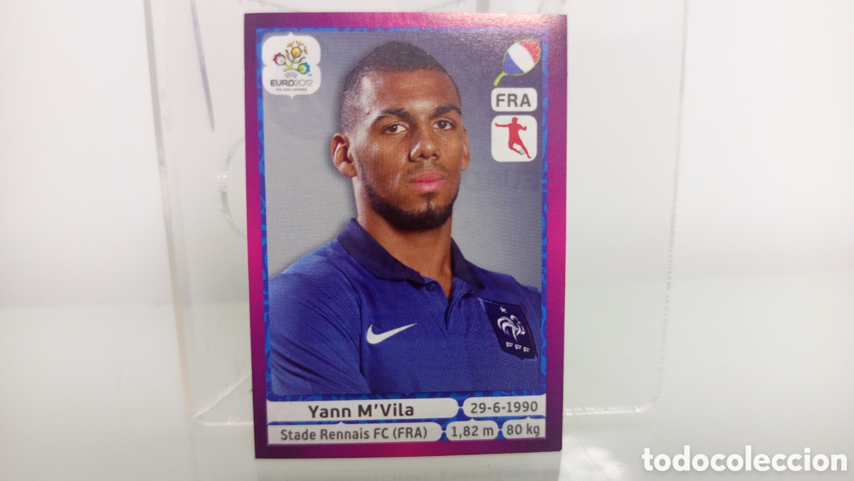Cromos de F&uacute;tbol: ❇️ CROMO STICKER ⚽ M'VILA FRANCIA EUROCOPA EURO 2012 POLONIA UCRANIA SIN PEGAR ❇️