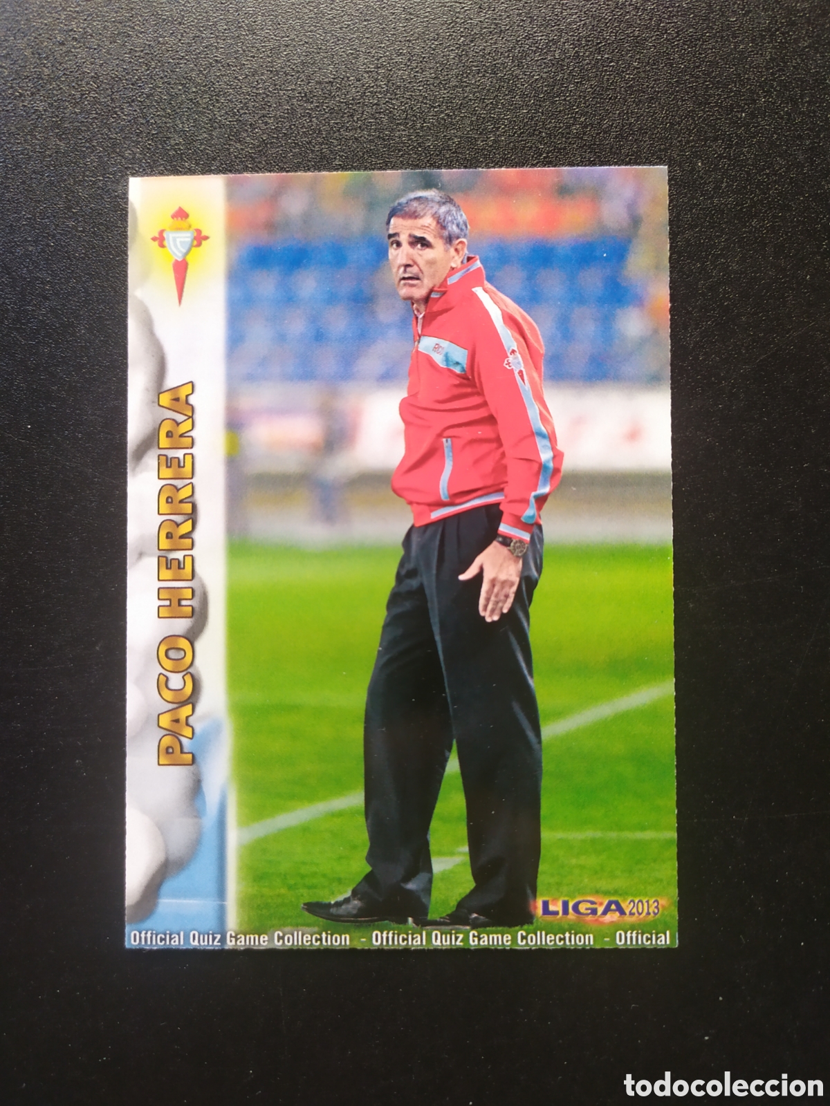 Cromos de F&uacute;tbol: Mundicromo fichas Liga 2012 2013 12 13 Paco Herrera n&deg; 489 Celta Vigo