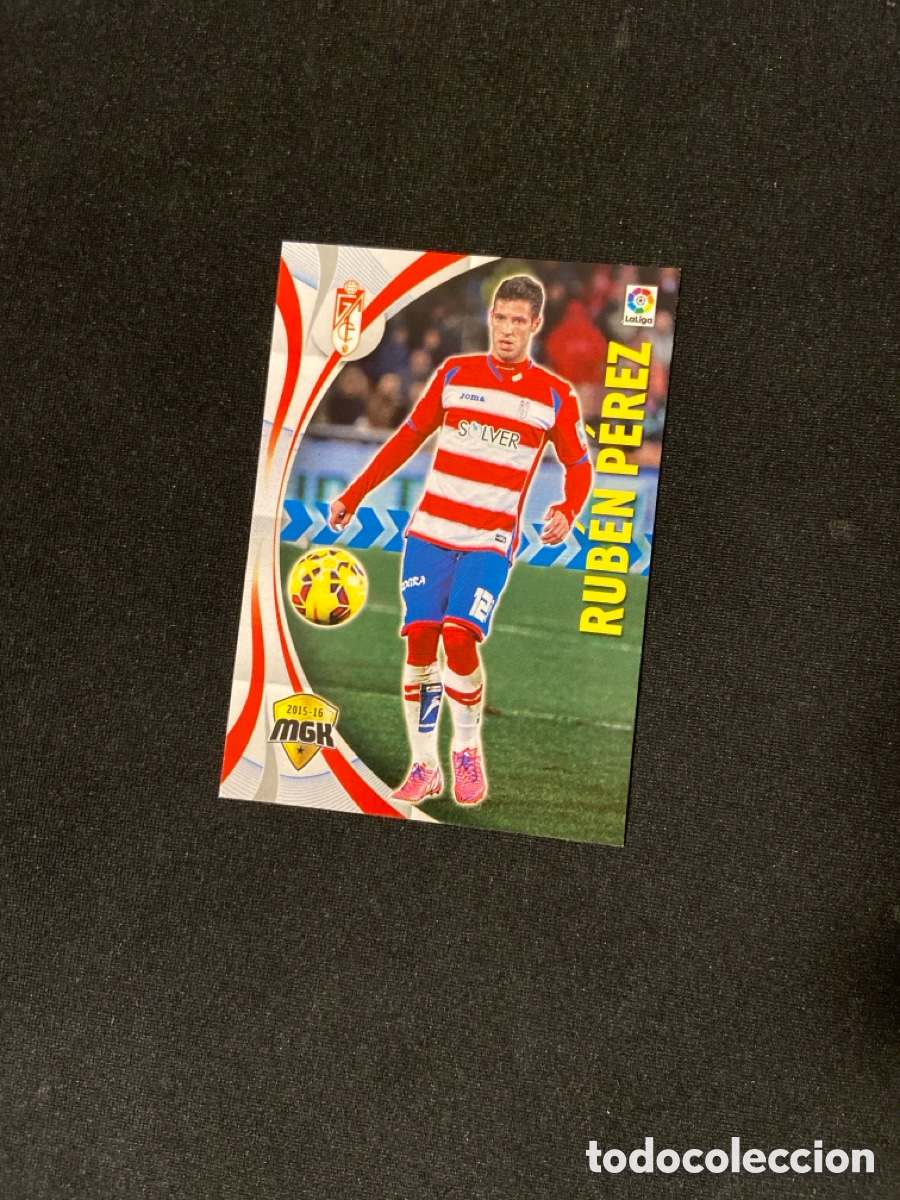Fu&szlig;ball-Sticker: RUBEN PEREZ 256 (GRANADA) PANINI MEGACRACKS 2015-2016 15 16 CROMO CARTA M-2