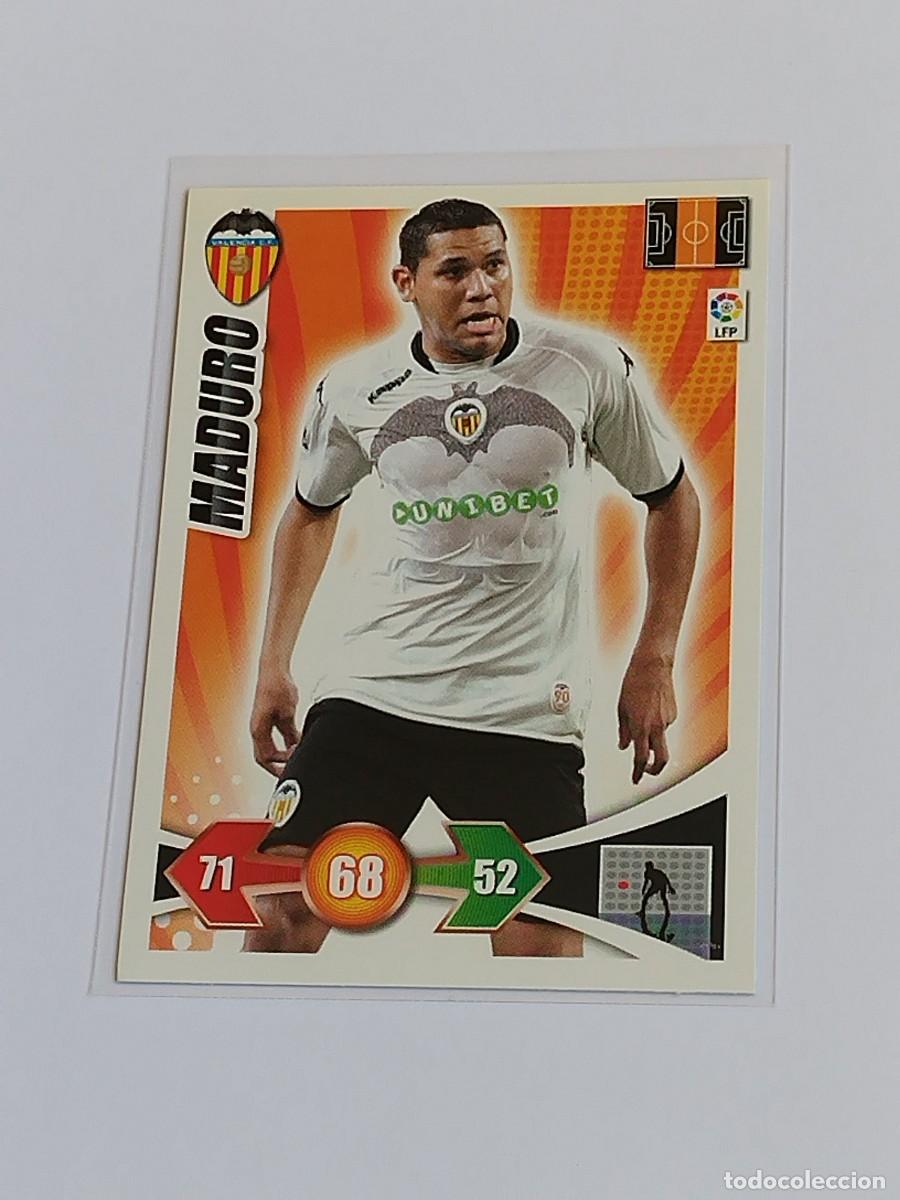 Figurine di Calcio: MADURO VALENCIA CF - ADRENALYN XL LA LIGA BBVA 2009 2010 - PANINI 09 10 CROMO FUTBOL