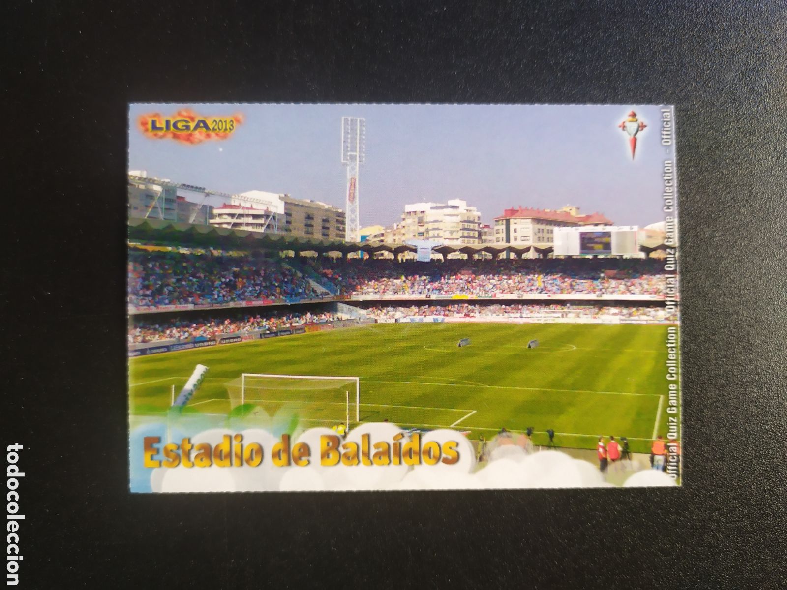 Cromos de F&uacute;tbol: Mundicromo fichas Liga 2012 2013 12 13 Estadio de Balaidos mate n&deg; 488 Celta Vigo
