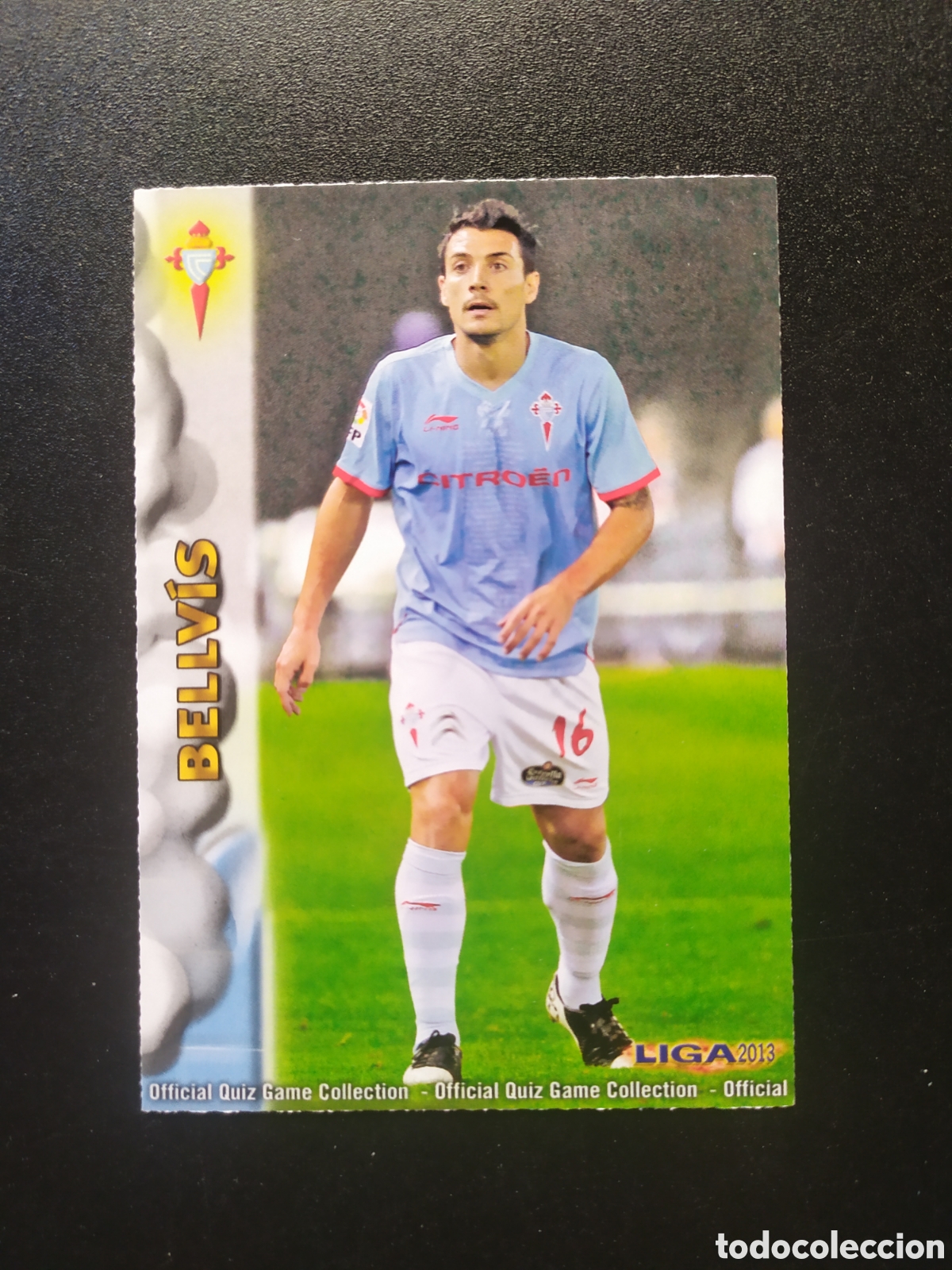 Cromos de F&uacute;tbol: Mundicromo fichas Liga 2012 2013 12 13 Bellvis n&deg; 495 Celta Vigo