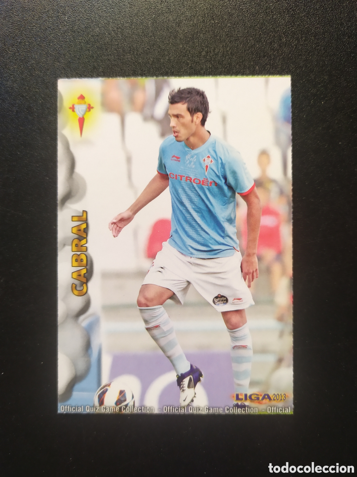 Cromos de F&uacute;tbol: Mundicromo fichas Liga 2012 2013 12 13 Cabral n&deg; 496 Celta Vigo